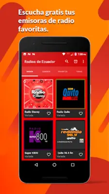 Radio Ecuador android App screenshot 5